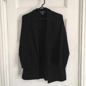 Primark Black Open Oversized Blazer Sz 2